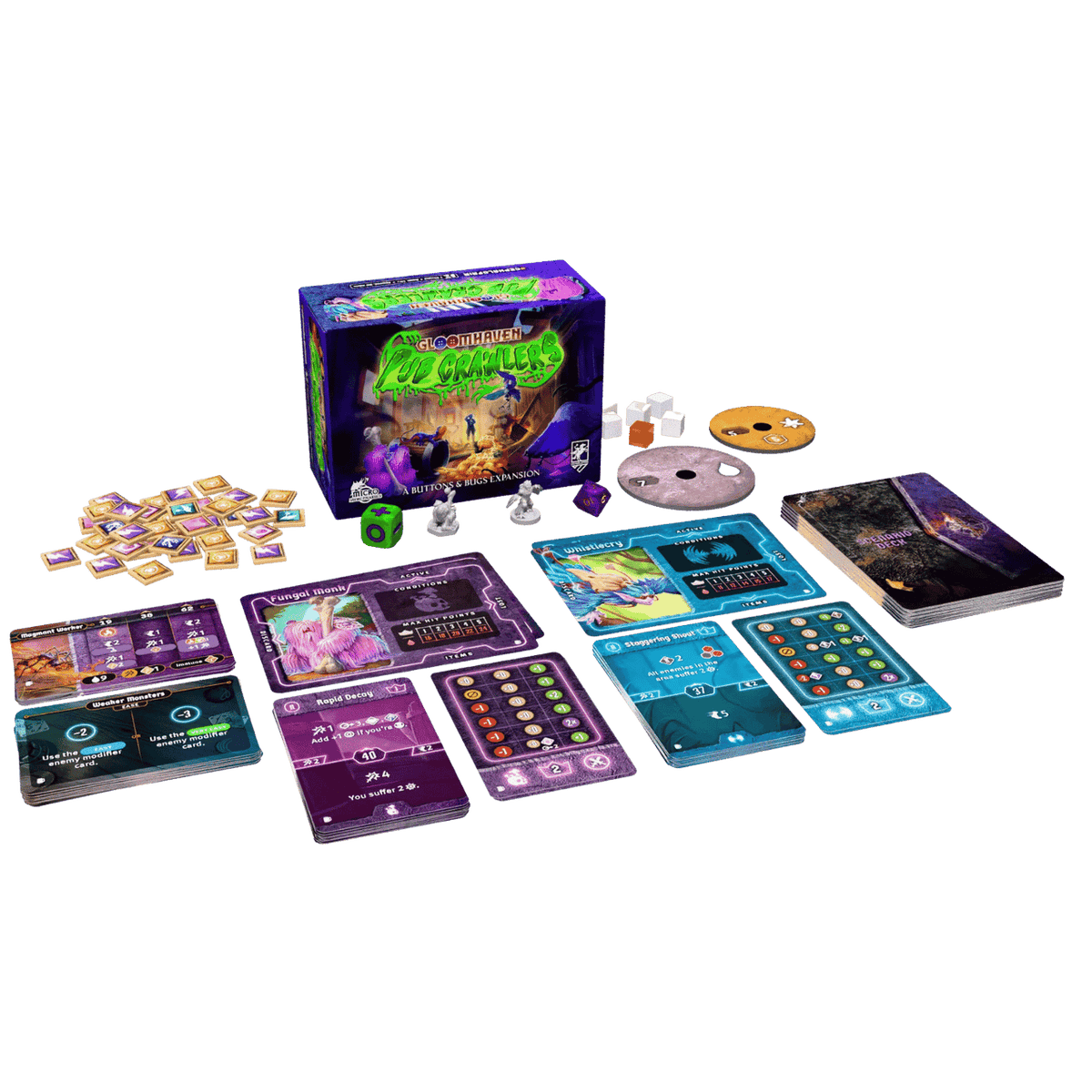 Gloomhaven: Buttons & Bugs - Pub Crawlers Expansion (PREORDER)