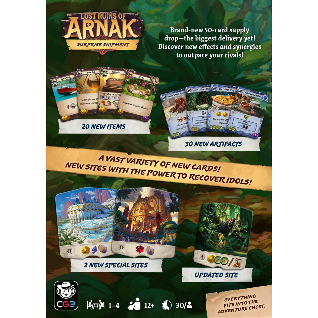 Lost Ruins of Arnak: Surprise Shipment Expansion (PREORDER)