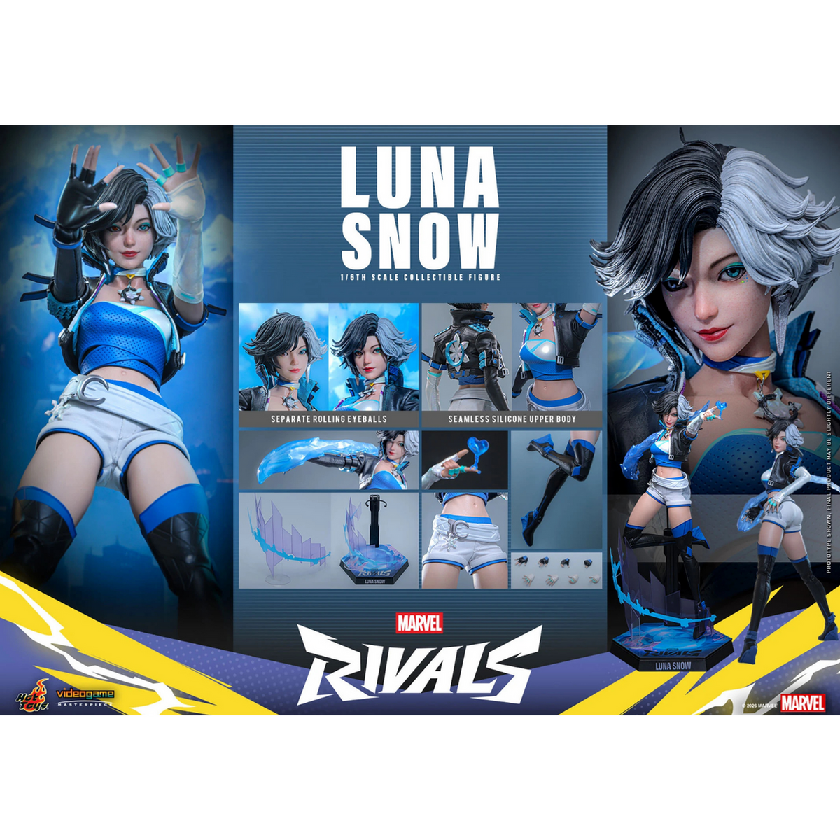 Marvel Rivals: Luna Snow VGM88 - 1/6th Scale Collectible Figure (Collector Edition) (PREORDER)