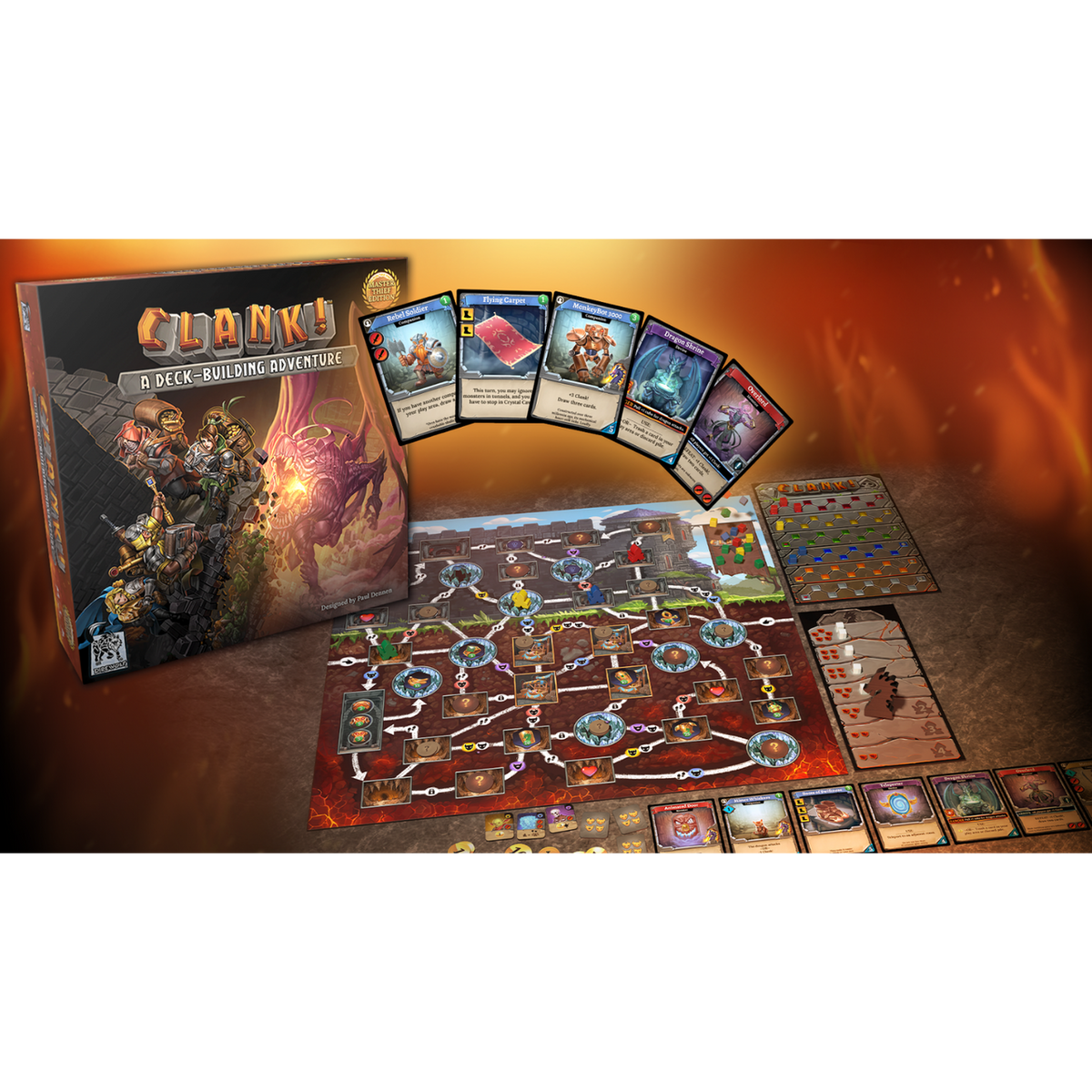 Clank! A Deck-Building Adventure: Master Thief Edition (PREORDER)