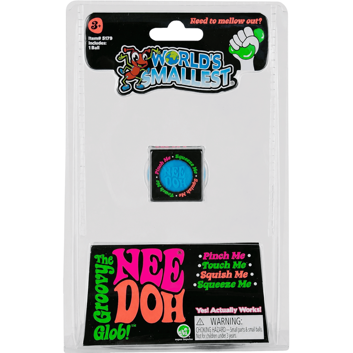 World's Smallest: Needoh - Blue